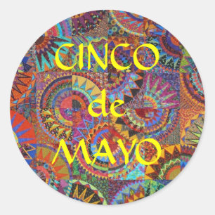 CincoDeMayo Classic Round Sticker