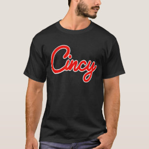 Cincy Cincinnati Ohio Classic Retro Style Vintage T-Shirt