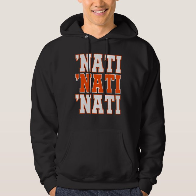 CINCY 'NATI Cincinnati OH Matching Family Couple T Hoodie (Front)