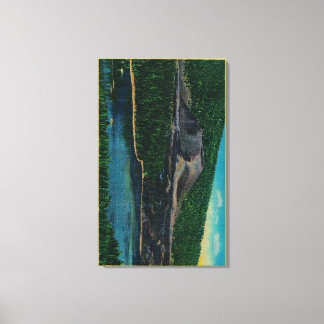 Cinder Cone in Lassen Volcanic National Park Canvas Print (Front)