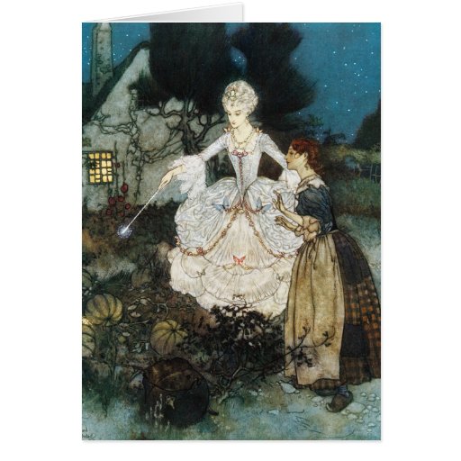 Image of Cinderella and Fairy Godmother