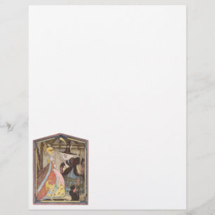 Cinderella and Fairy Godmother, Vintage Fairy Tale