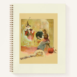 Cinderella And Her Fairy God Mother Notebook