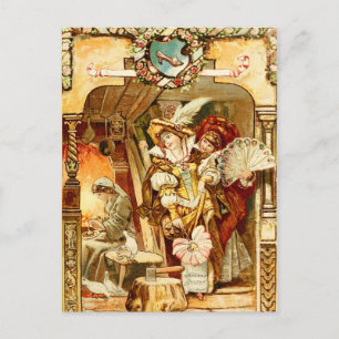 Cinderella and the Wicked Stepsisters Postcard