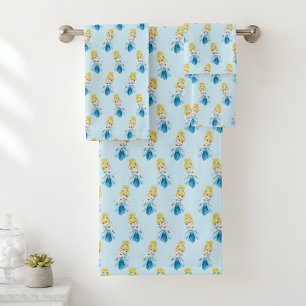 Cinderella Bath Towel Set