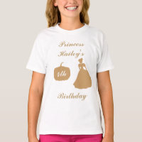 Cinderella Birthday Princess T-Shirt