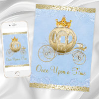 Cinderella Blue Once Upon a Time Princess Birthday