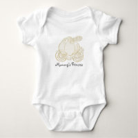 Cinderella Carriage Baby Personalised One Piece