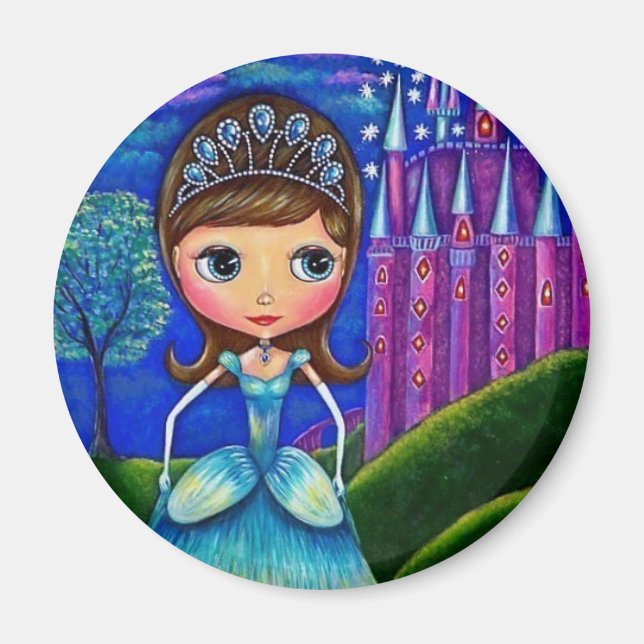 Cinderella Doll Magnet (Front)