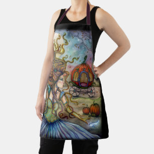 Cinderella Fantasy Art by Molly Harrison Apron