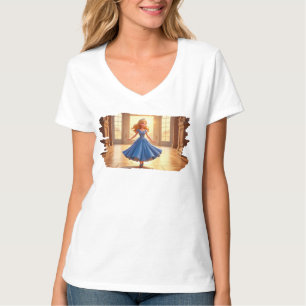 Cinderella Getting Ready – Magical Dress Transform T-Shirt