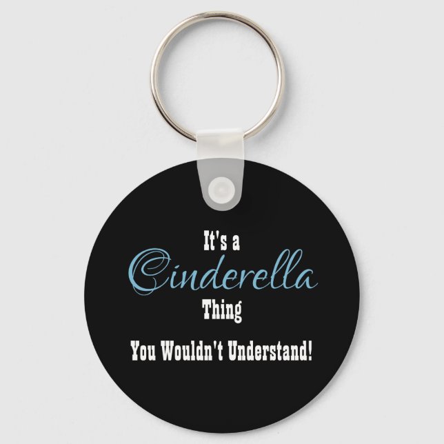 Cinderella Keychain (Front)