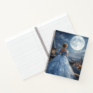 Cinderella Magical College Ruled Notebook