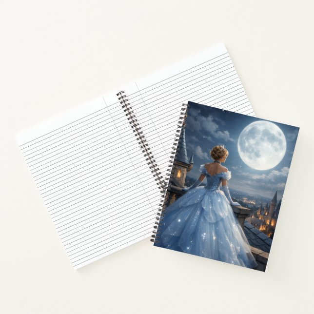 Cinderella Magical College Ruled Notebook (Inside)