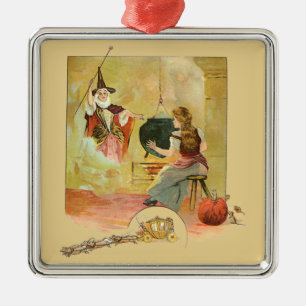 cinderella metal tree decoration