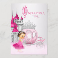 Cinderella Once Upon a Time Pink Princess Birthday
