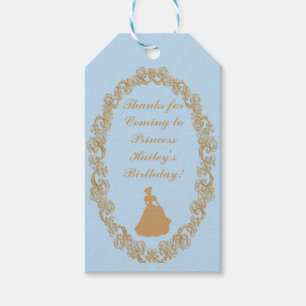 Cinderella Party Favour Tag