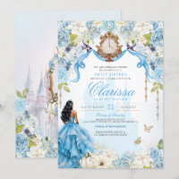 Cinderella Princess Light Blue Royal Sweet 16