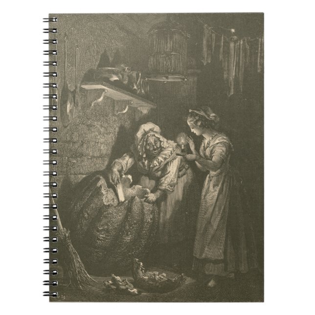 Cinderella Pumpkin - Gustave Doré Notebook (Front)