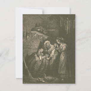 Cinderella Pumpkin - Gustave Doré Postcard