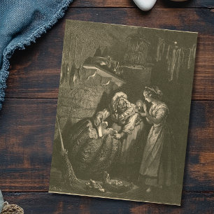 Cinderella Pumpkin - Gustave Doré Postcard