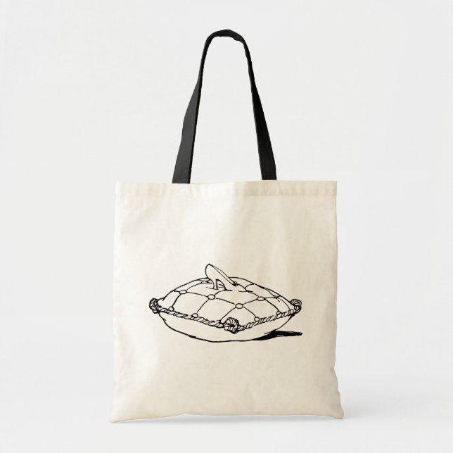 Cinderella Slipper Fairytale Art Tote Bag (Front)
