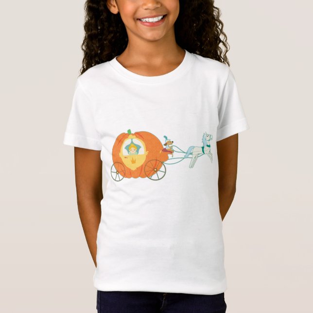 Cinderella Tshirt for Girl (Front)