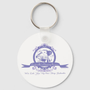 Cinderella's Cleaning Service Key Ring
