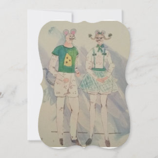 Cinderella's Mice: Greeting Card