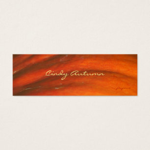 Cindy Autumn bookmark