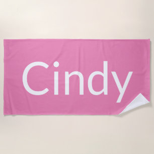 Cindy Beach Towel