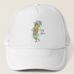 Cindy Bear Holding Parasol Trucker Hat