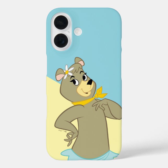 Cindy Bear Playful Pose Case-Mate iPhone Case (Back)