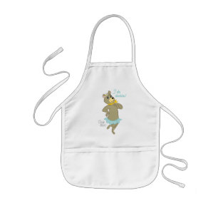 Cindy Bear Playful Pose Kids Apron