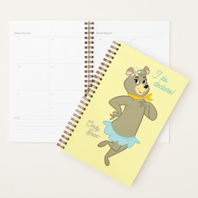 Cindy Bear Playful Pose Planner (Display)