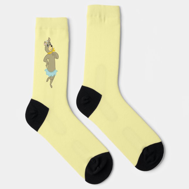 Cindy Bear Playful Pose Socks (Right)