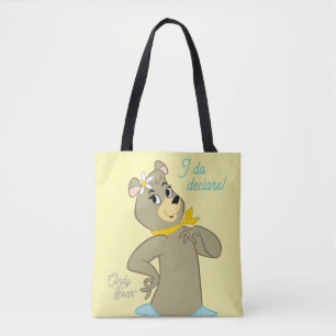 Cindy Bear Playful Pose Tote Bag