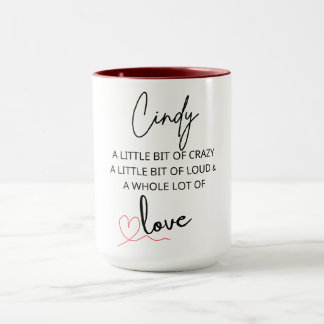 Cindy Colourful Love Mug