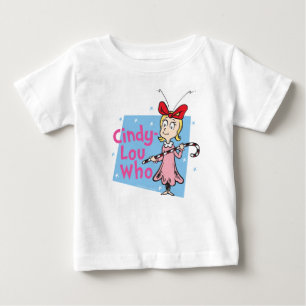 Cindy Lou Who Candy Cane Baby T-Shirt