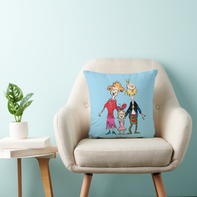 Cindy Lou Who's Family Portrait Cushion (Chair)
