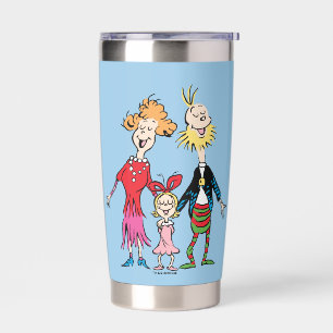 Cindy Lou Who's Family Portrait Insulated Tumbler