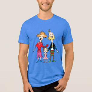Cindy Lou Who's Family Portrait Tri-Blend Shirt