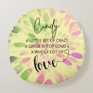 Cindy Love Round Cushion