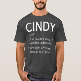 Cindy Name Gift 50 T-Shirt