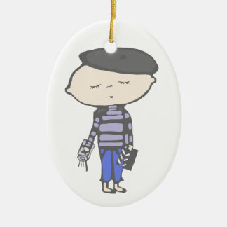 Cinema babe ceramic tree decoration