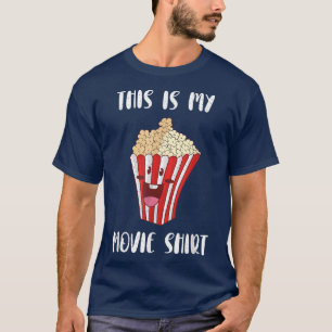 Cinema Cinema Food Chips Candy Series Movies Popco T-Shirt