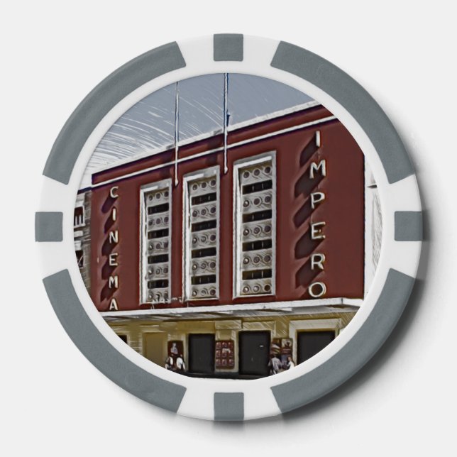 Cinema Impero, Asmara Poker Chips (Front)