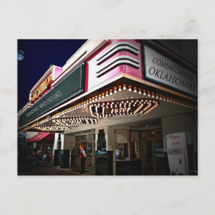 Cinema Lights Postcard