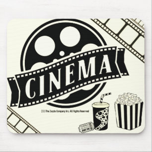 *CINEMA* Logo & Graphics Mousepad