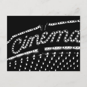 Cinema Marquee Postcard